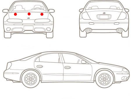 Daihatsu Paint Code Location